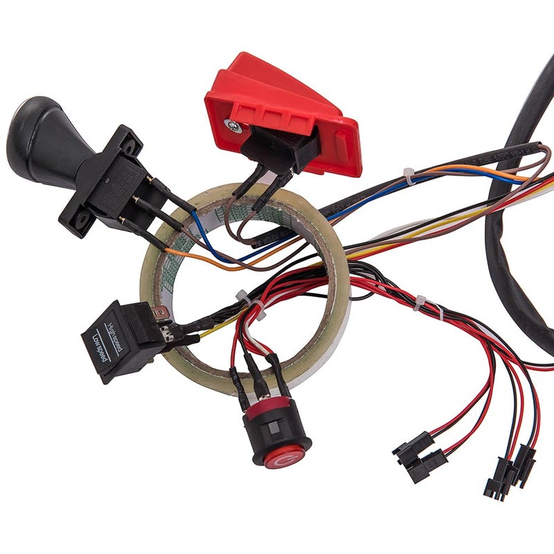 weelye 12 Volt Children Electric Car DIY Modified Wires and Switch Kit,with 2.4G Bluetooth Remote Control and Receiver,for Children Electric Ride On Car Accessories - Image 5